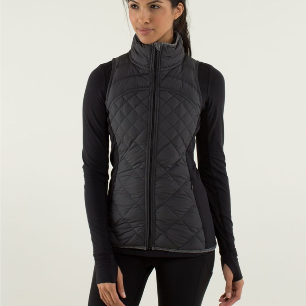 *RARE* Lululemon | Black Fluff Off Vest